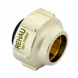 Резьбозажимное соединение Rehau Rautitan 12406011003 для металлической трубки G 3/4-15 (Рехау)