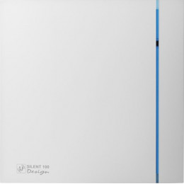 Вытяжной вентилятор Soler & Palau SILENT-100 CZ DESIGN, белый 8 Вт (Сайлент)