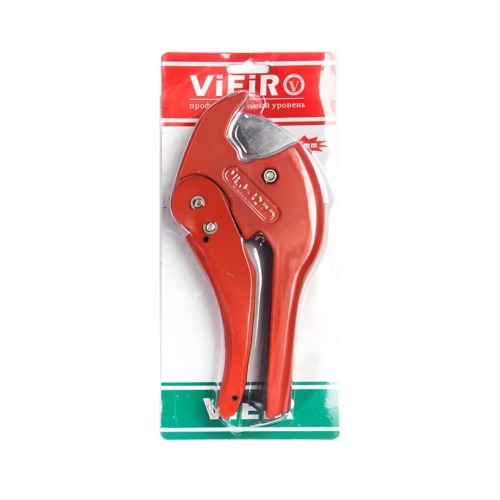 ViEiR Ножницы для полимерных труб красные усиленные до Ø-42 (VER805)