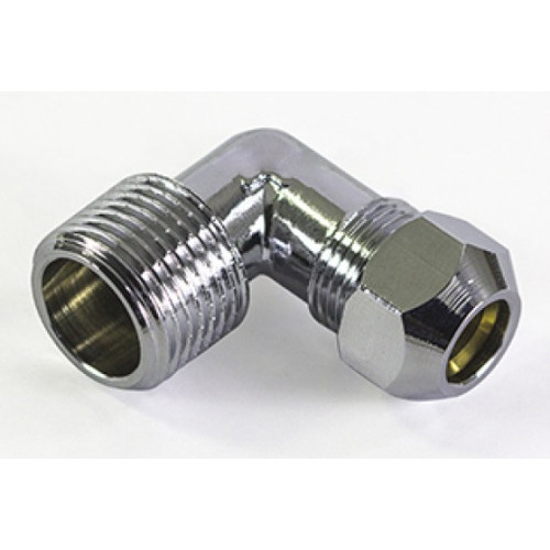 ViEiR Угловой концевик цанга L1/2"НР*10MM (PV18)