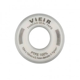 ViEiR Фум лента белая (12 мм-0,1 мм-12 м) (VR8097)