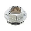 Хромированный концевой переходник FAR 3/4"НР х 1/2"ВР FK 4200 3412 с уплотнением (Фар)