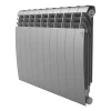 Радиатор биметаллический Royal Thermo Biliner 500 x10 Silver Satin, боковое подключение (Роял Термо)