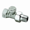 Радиаторный запорно регулирующий клапан HEIMEIER DN15, 1/2" проходной бронза никелированная