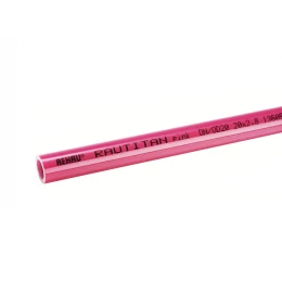 Труба из сшитого полиэтилена отопительная 16х2.2 (бухта: 120 м) REHAU RAUTITAN pink (Рехау)