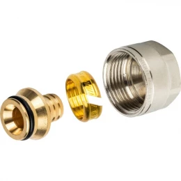 Резьбозажимное соединение Италия SFC-0020-001620 для труб PE-X 16х2,0х3/4" (Стоут)