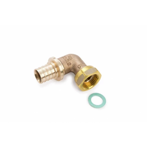 Угловой переходник Rehau Rautitan 13662681001 с накидной гайкой 16-G1/2 RX+ (Рехау)