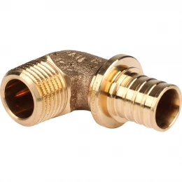Угольник переходник Rehau Rautitan 14563481001 с наружной резьбой 20-R 1/2 RX+ (Рехау)