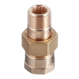 Разъемное соединение Viega 271367 ВН 3/4" (американка) прямая, бронза (Виега)