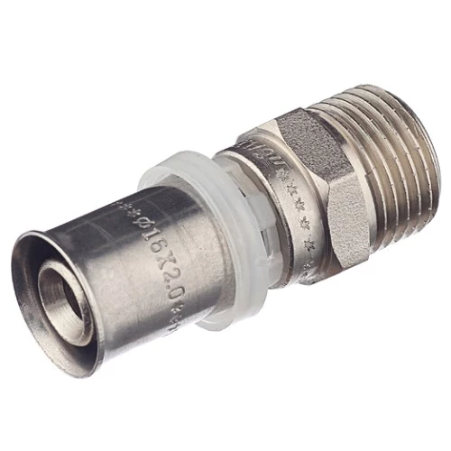 ViEiR Муфта переходная НР 20х3/4", обжимной фитинг (VRKS204M)