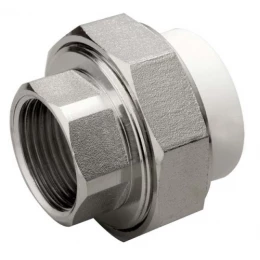 ViEiR Муфта PPR комб. разъём. (американка) ВР 32х3/4" (VER324F)