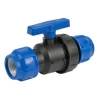 ПНД Кран шаровой 25х25, пластиковый шарик (Lm34101025025)