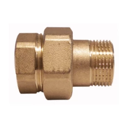 ViEiR Муфта американка ВР-НР 1 1/2" прямая (кольцо o-ring), латунь (HJK77)