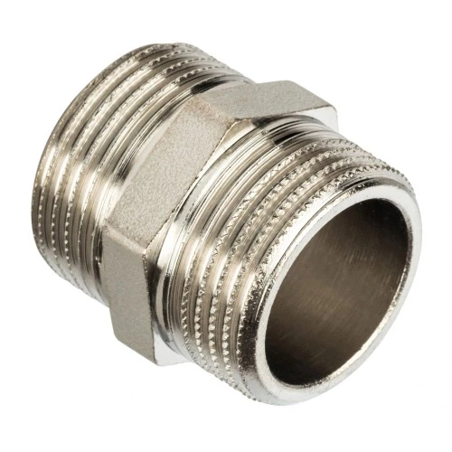 ViEiR Ниппель удлиненный 1/2", латунь никелированная (SHN33A)